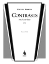 David Baker, Contrasts Violine, Cello und Klavier Buch