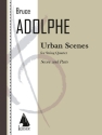 Bruce Adolphe, Urban Scenes Streichquartett Partitur + Stimmen