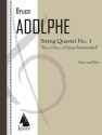 Bruce Adolphe, String Quartet No. 1 Streichquartett Partitur + Stimmen