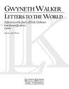 Gwyneth Walker, Letters to the World Piano Quartet Partitur + Stimmen