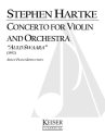 Stephen Hartke, Concerto for Violin and Orchestra: Auld Swaara Violin and Orchestra Buch