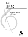 David Liptak, Sonata for Violin and Organ Violin and Organ Buch