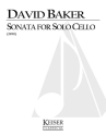 David Baker, Sonata for Solo Cello Cello Buch