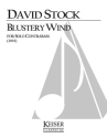 David Stock, Blustery Wind Double Bass Buch