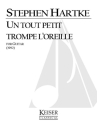 Stephen Hartke, Un tout petit trompe l'oreille Gitarre Buch