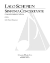 Lalo Schifrin, Sinfonia Concertante for Guitar and Orchestra Guitar and Piano Buch