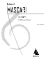 Edward P. Mascari, Suite for Flute and Guitar Flte und Gitarre Partitur + Stimmen
