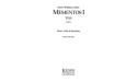 Brett William Dietz, Mementos 1: Vox Flute, Cello and Marimba Partitur + Stimmen