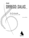 Juan Orrego-Salas, De Profundis Tuba and 4 Cellos Partitur + Stimmen