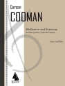 Carson Cooman, Meditation and Rejoicing Brass Quintet, Timpani and Organ Partitur + Stimmen