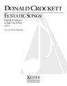 Donald Crockett, Ecstatic Songs, Part 2 Soprano Voice Buch