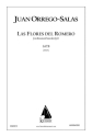 Juan Orrego-Salas, Las Flores Del Romero SATB a Cappella Chorpartitur