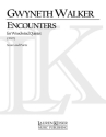 Gwyneth Walker, Encounters Woodwind Quintet Partitur + Stimmen