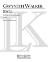 Gwyneth Walker, Idyll: Songs of the Land Flte und Klavier Partitur