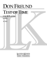 Don Freund, Test of Time Mixed Ensemble [18 Players] Partitur