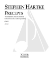 Stephen Hartke, Precepts: Two Motets and an Anthem Orchestra Partitur