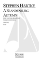 Stephen Hartke, A Brandenburg Autumn Orchestra Partitur