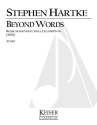 Stephen Hartke, Beyond Words: Piano Quartet Partitur