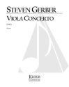 Steven R. Gerber, Viola Concerto Viola Partitur