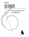 Steven R. Gerber, Duet for Solo Clarinet Clarinet Buch