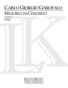 Carlo Giorgio Garofalo, Mazurka da Concerto Klavier Buch