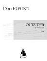 Don Freund, Outsider for Wind Ensemble Wind Ensemble Partitur + Stimmen