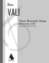 3 Romantic Songs   for violin and piano