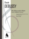 5 Pieces and a Ghost from Children's Corner Clarinet and String Quartet Partitur + Stimmen