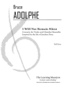 I Will Not Remain Silent Violin and Chamber Ensemble Partitur + Stimmen