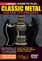 Learn to Play Classic Metal Gitarre DVD