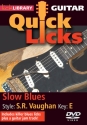 Slow Blues - Quick Licks Gitarre DVD