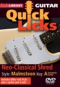 Neo-Classical Shred - Quick Licks for guitar DVD
