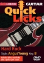 Hard Rock - Quick Licks for guitar DVD