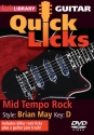 Mid Tempo Rock - Quick Licks Gitarre DVD