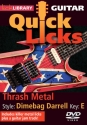 Thrash Metal - Quick Licks Gitarre DVD