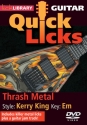 Thrash Metal - Quick Licks Gitarre DVD