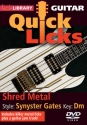 Shred Metal - Quick Licks Gitarre DVD