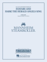 Fanfare and Hark! The Herald Angels Sing Concert Band Partitur + Stimmen