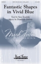 Dominick DiOrio, Fantastic Shapes in Vivid Blue SATB/SSAA Chorpartitur