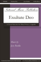 Jesse Beulke, Exultate Deo SATB div. Chorpartitur