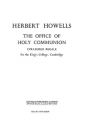Herbert Howells, Office Of Holy Communion SATB Chorpartitur