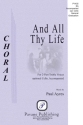 Paul Ayres, And All Thy Life 2-Part Choir Chorpartitur