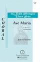 Jude Roldan, Ave Maria SSA Chorpartitur