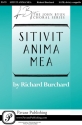 Richard Burchard, Sitivit Anima Mea SATB Chorpartitur