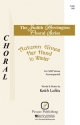 Autumn Gives Her Hand to Winter for mixed choir (SAB) and piano choral score
