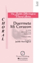 Durmete Mi Corazon SAT/SAB/SATB Chorpartitur