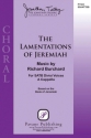 Richard Burchard, The Lamentations of Jeremiah SSATB a Cappella Chorpartitur