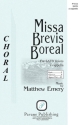 Matthew Emery, Missa Brevis Boreal SATB a Cappella Chorpartitur
