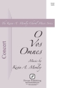 Kevin Memley, O Vos Omnes SSATB Chorpartitur