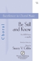 Stacey V. Gibbs, Be Still and Know SATB a Cappella Chorpartitur